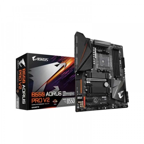 Gigabyte B550 AORUS PRO V2 AM4 Socket ATX Motherboard Gigabyte B550 AORUS PRO V2 AM4 Socket ATX Motherboard